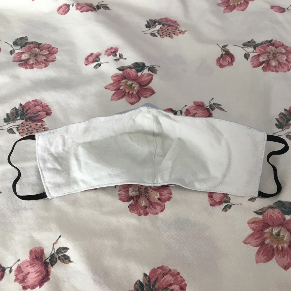 Light Grey Solid colour: Quality Cotton Face Mask - Picture 5 of 6